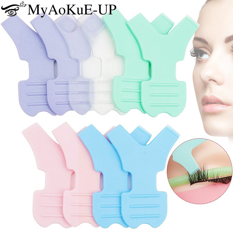 Eyelash Extension Y Shape - 10pcs New Reuseable Eyelash Extension Makeup