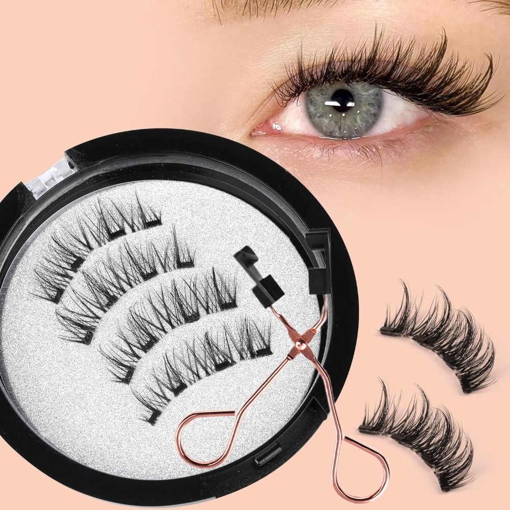 Eyelash Extension Eyeliner - No Glue Magnetic Eyelashes Natural Look
