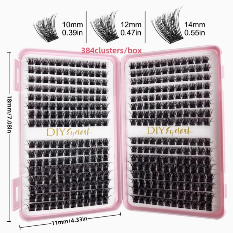 Eyelash Extension Home Service - Eyelash Extension Kit Natural Fluffy Individual