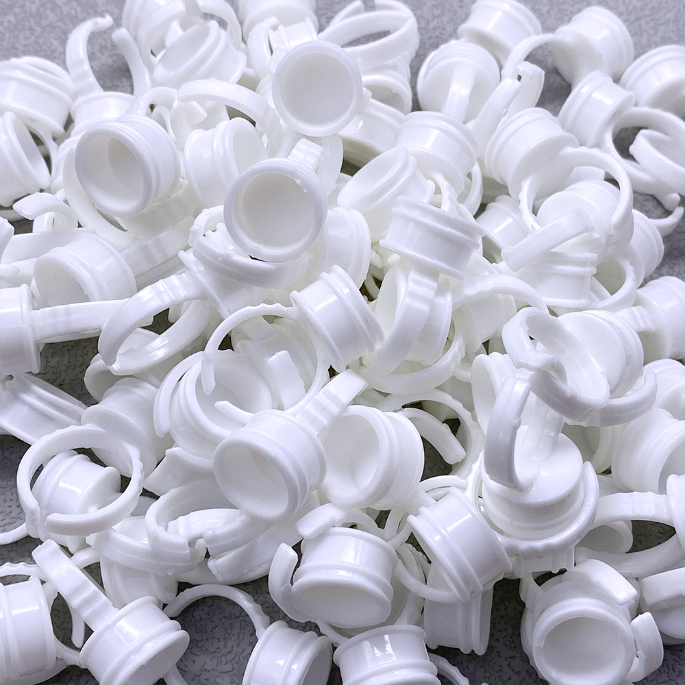 100Pcs Disposable Glue Ring Cu - Eyelash Extension Usa ulasan dan harga