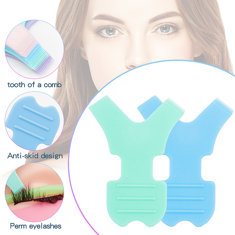10pcs New Reuseable Eyelash Ex - Eyelash Extension Y Shape ulasan dan harga