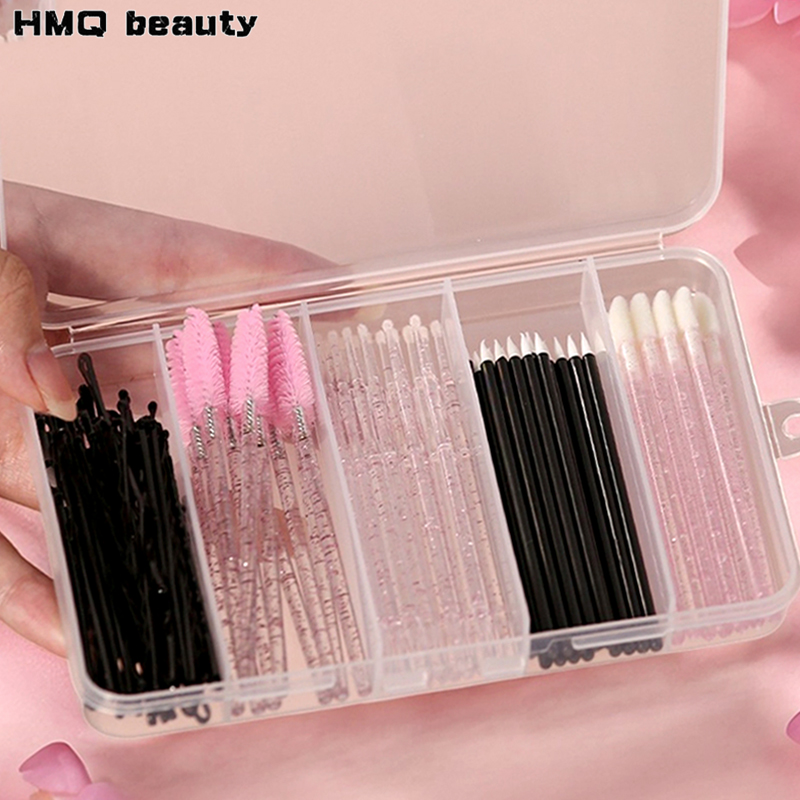 80pcs Professional Makeup Brus - Eyelash Extension Eyeliner ulasan dan harga