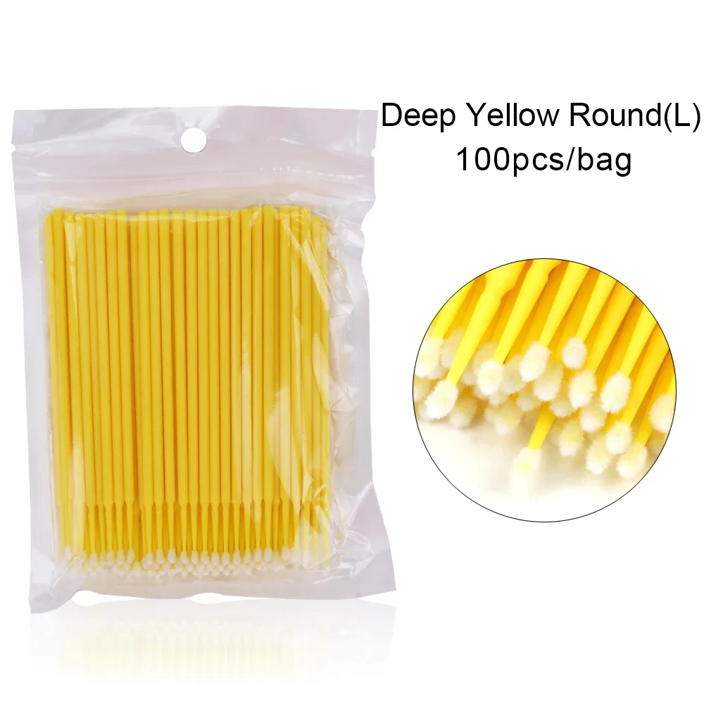100Pcs/bag Disposable Eyelash  - Eyelash Extension Remover ulasan dan harga