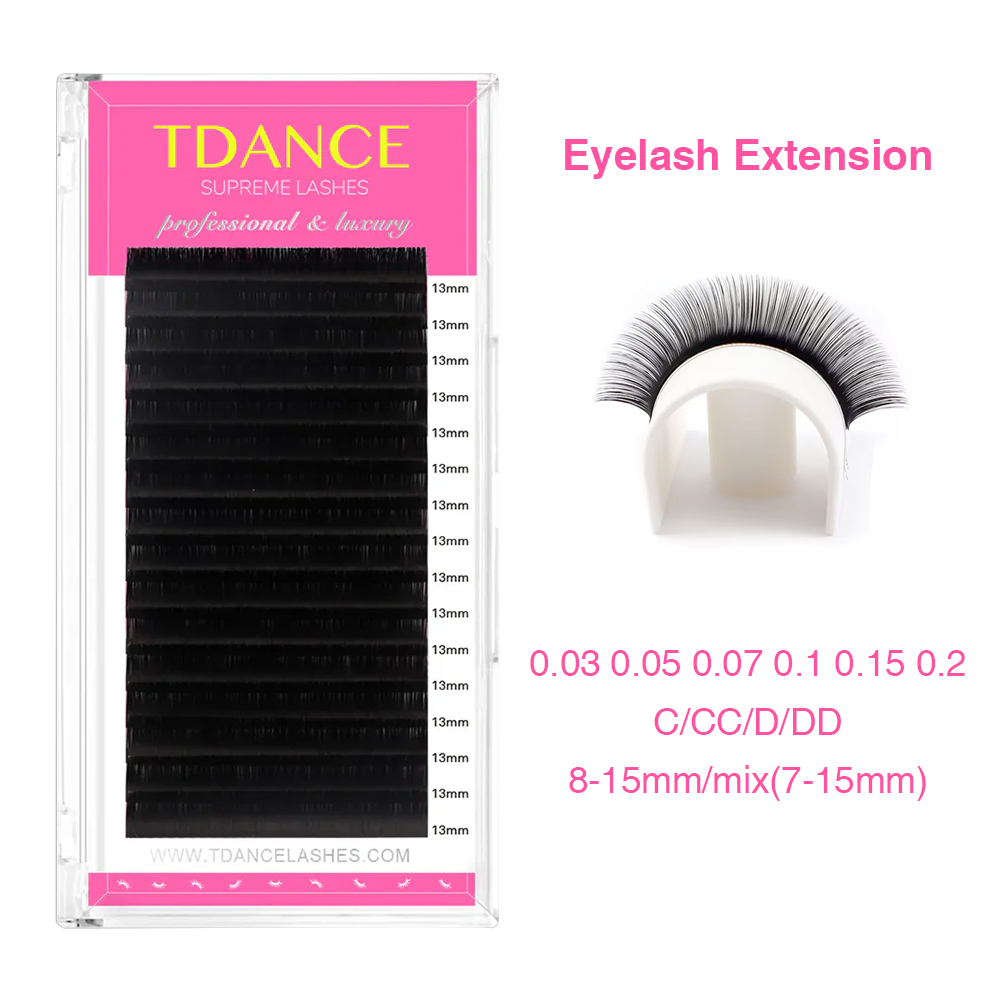 TDANCE Eyelash Extension 16Row - Eyelash Extension Korean ulasan dan harga