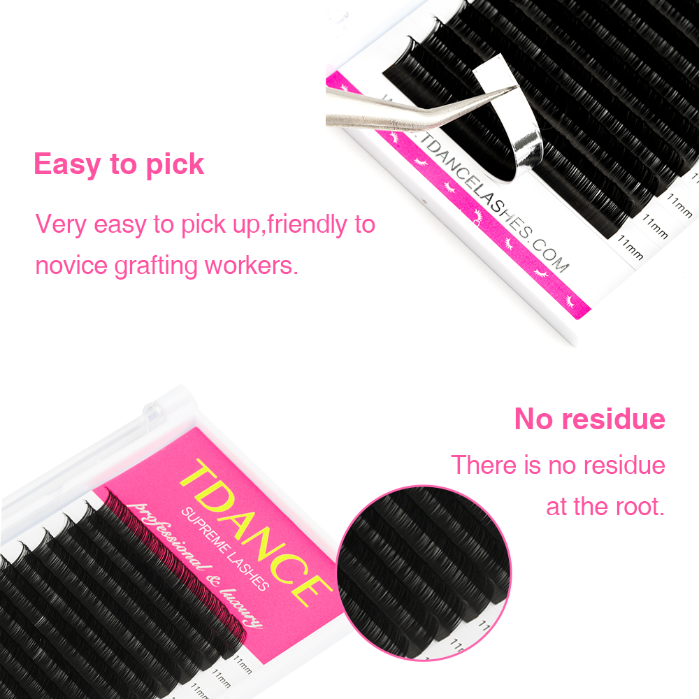 TDANCE Eyelash Extension 16Row - Eyelash Extension Korean ulasan dan harga