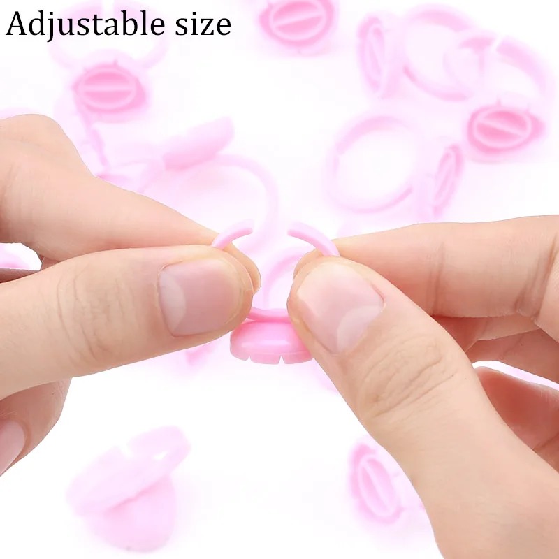 100 Pcs Disposable Eyelash Glu - Eyelash Extension Usa ulasan dan harga