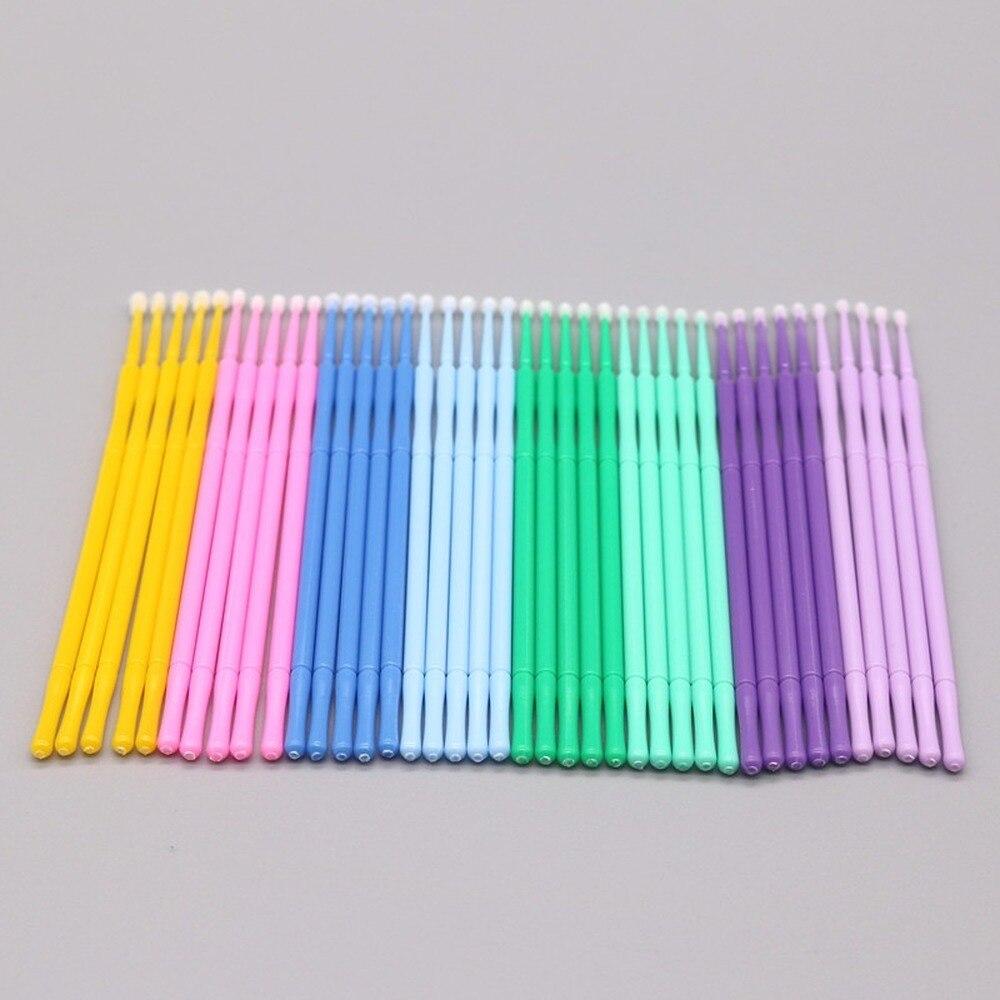 100pcs/lot Micro Brushes Make  - Eyelash Extension Usa ulasan dan harga