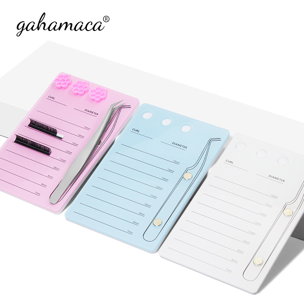 GAHAMACA Acrylic Lashes Holder - Eyelash Extension Usa ulasan dan harga