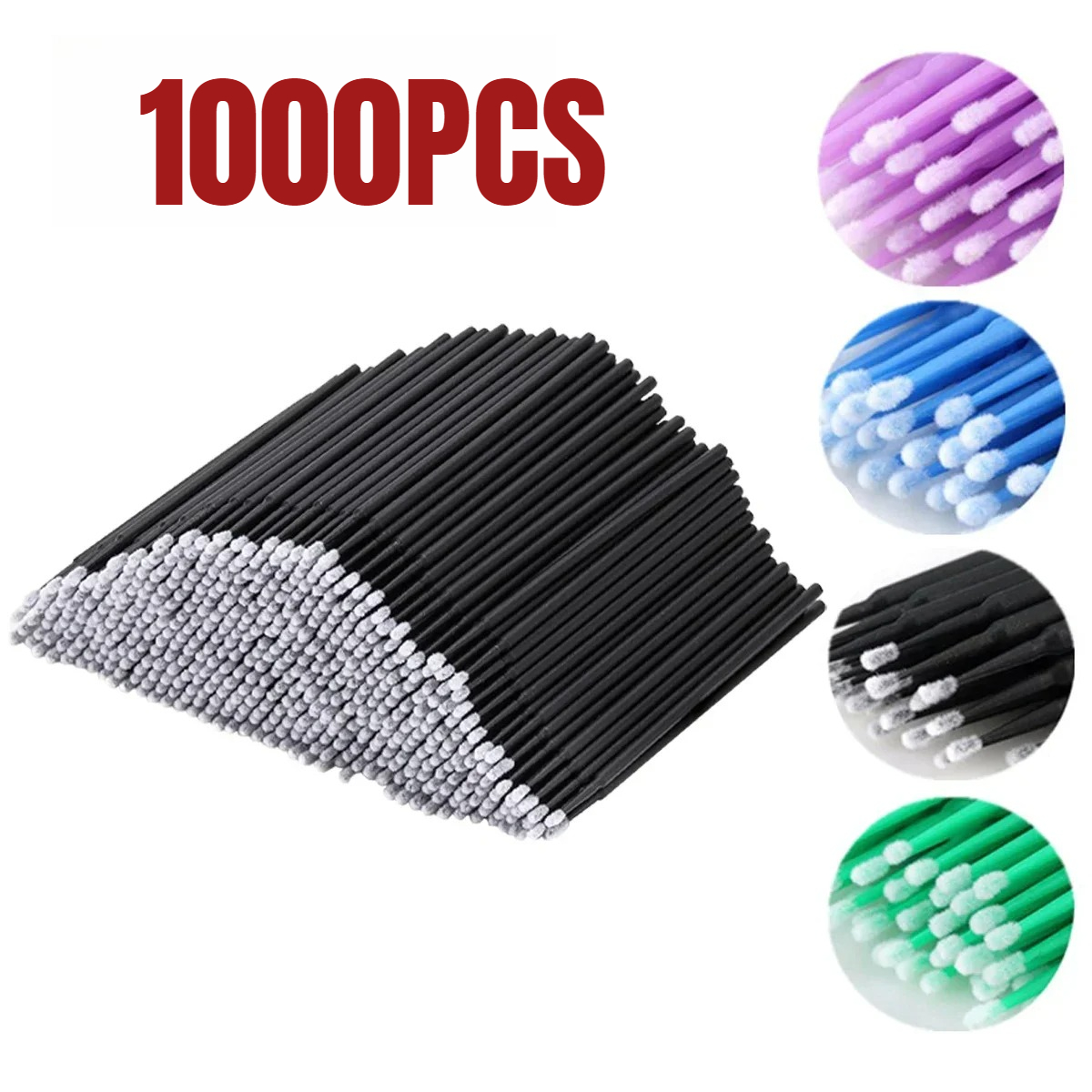 1000/500PCS Eyelash Cleaning B - Eyelash Extension Remover ulasan dan harga