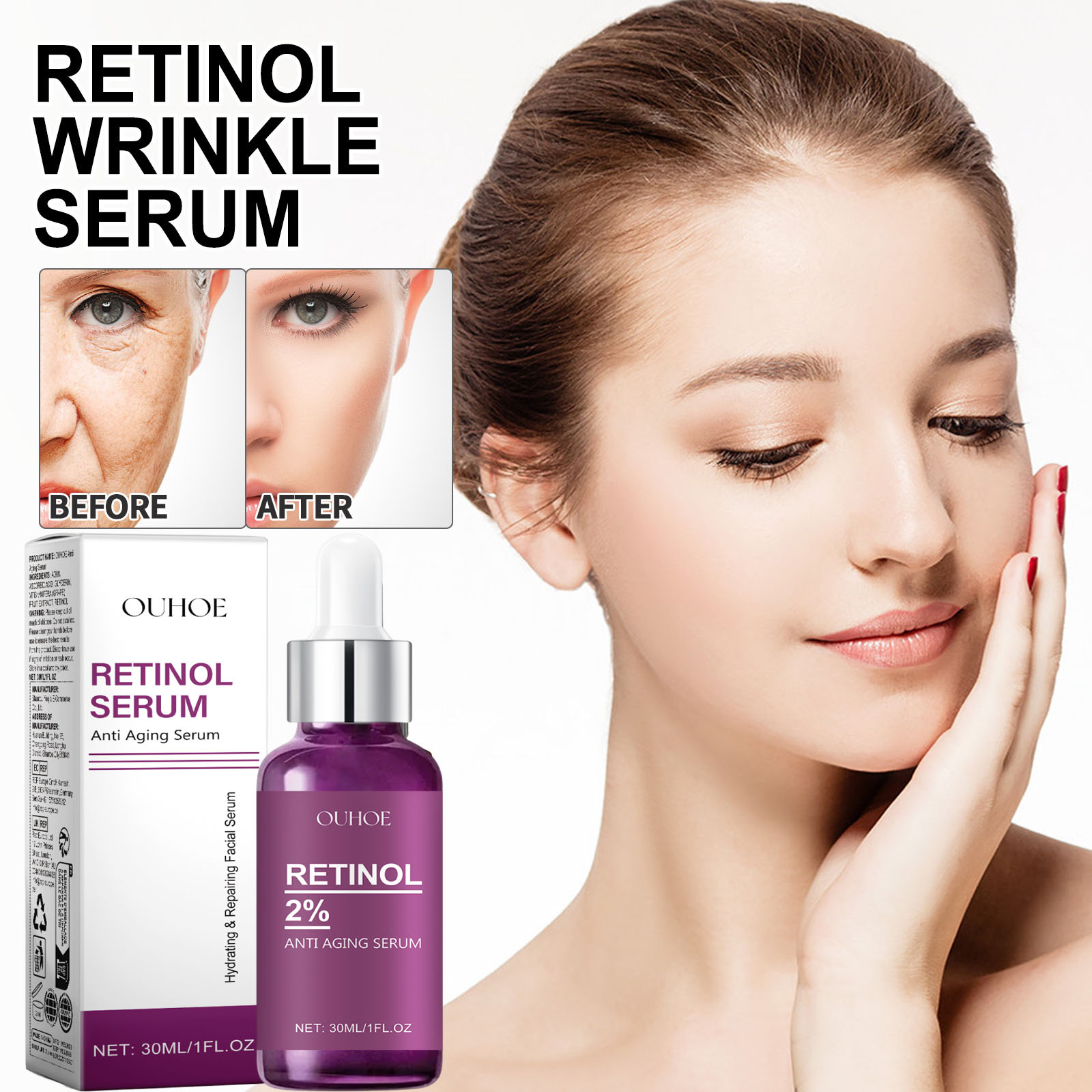 Retinol Remove Wrinkle Face Se - The Ordinary Serum Hyaluronic Acid ulasan dan harga