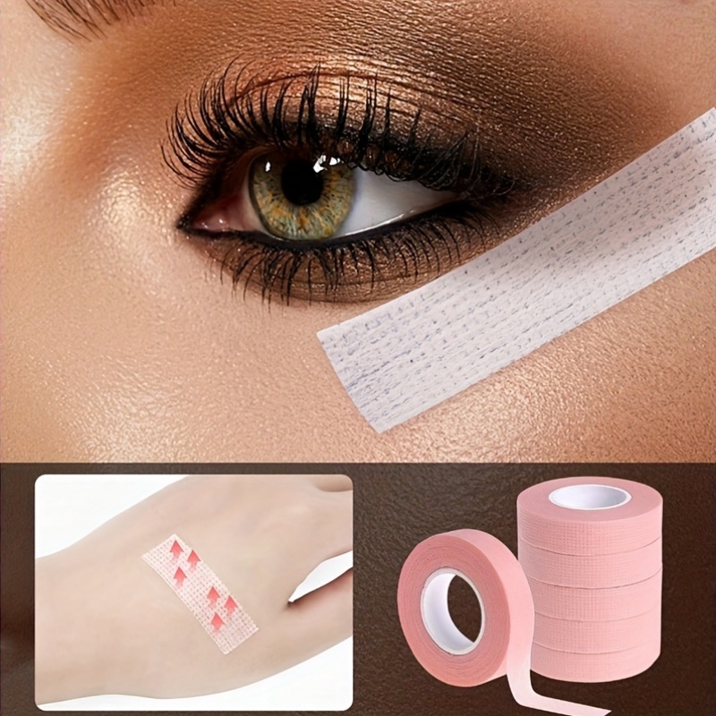 3 Rolls Microporous Eye Makeup - Eyelash Extension Eyeliner ulasan dan harga