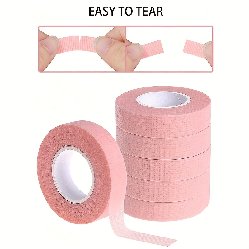 3 Rolls Microporous Eye Makeup - Eyelash Extension Eyeliner ulasan dan harga