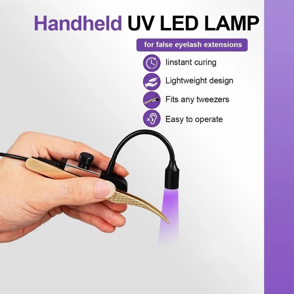Portable UV Light for Lash Ext - Eyelash Extension Led ulasan dan harga