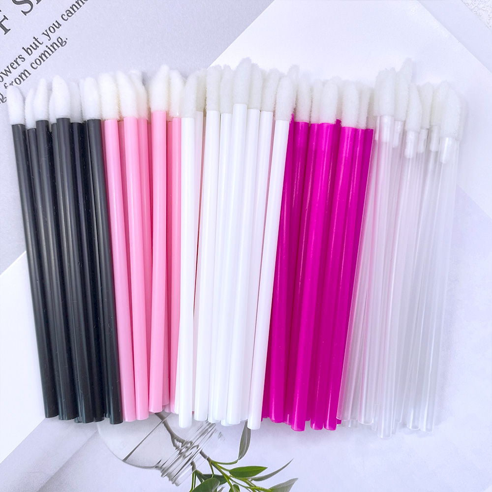 50/500PCS Disposable Lip Brush - Eyelash Extension Eyeliner ulasan dan harga