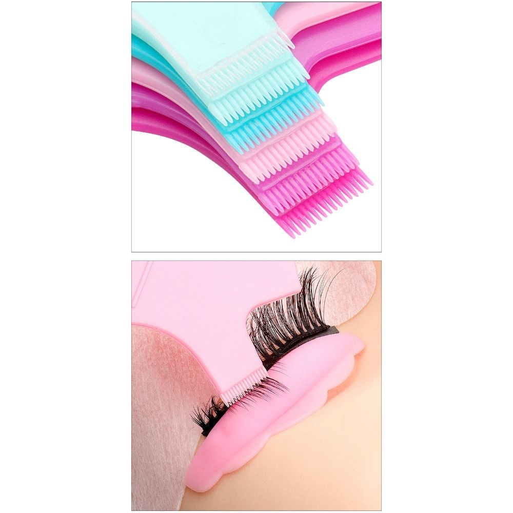 10PCS New Soft Plastic Eye Las - Eyelash Extension Y Shape ulasan dan harga