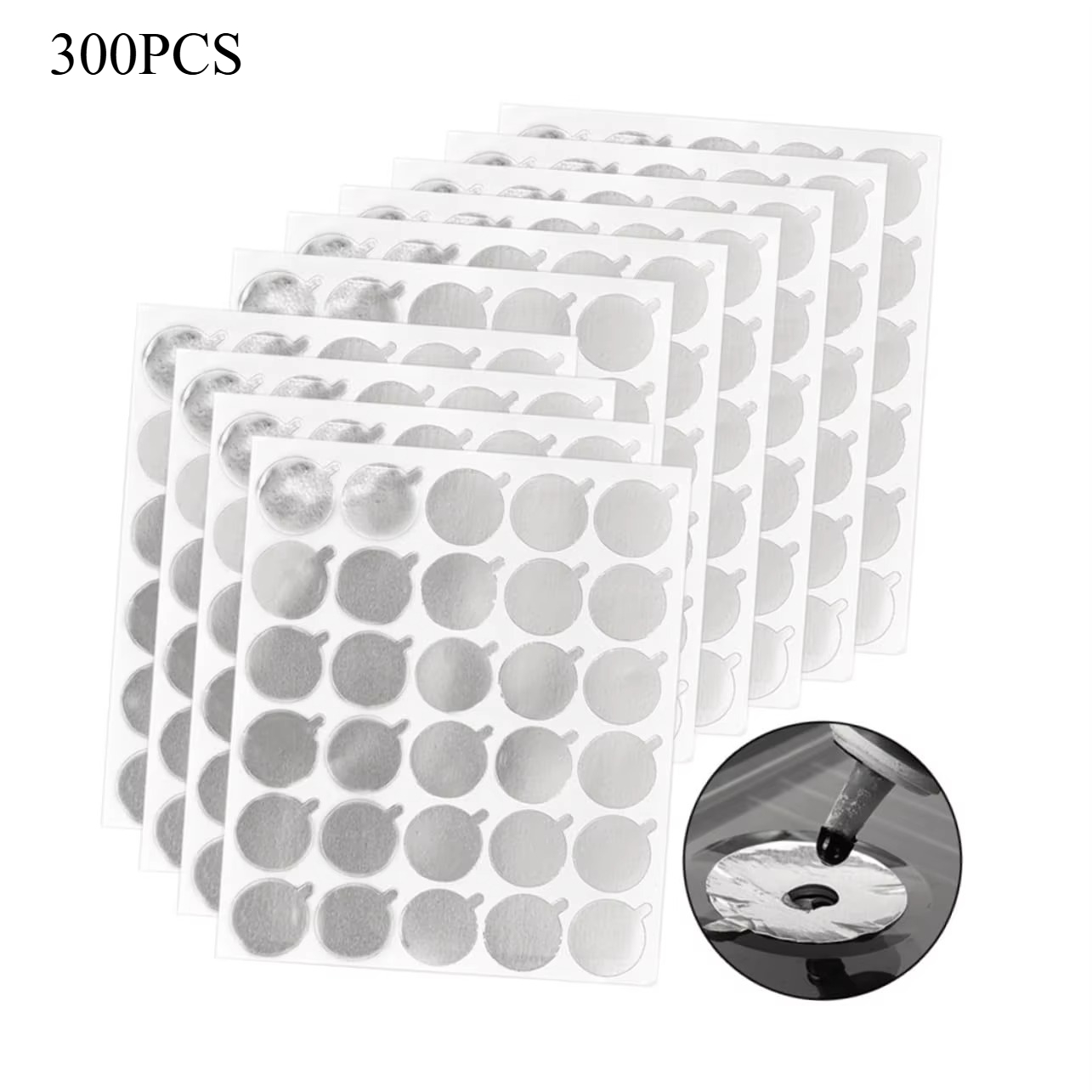 300pcs Foil Sticker Pads(10 Sh - Eyelash Extension Usa ulasan dan harga