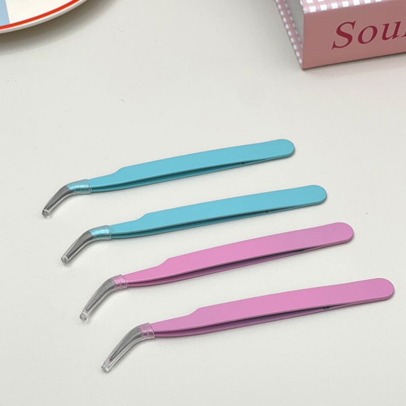 Precision Eyelash Tweezers Sta - Eyelash Extension Home Service ulasan dan harga