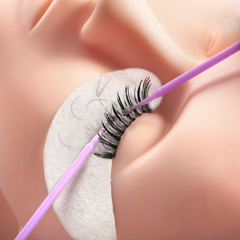 50/100PCS Disposable Micro Bru - Eyelash Extension Eyeliner ulasan dan harga