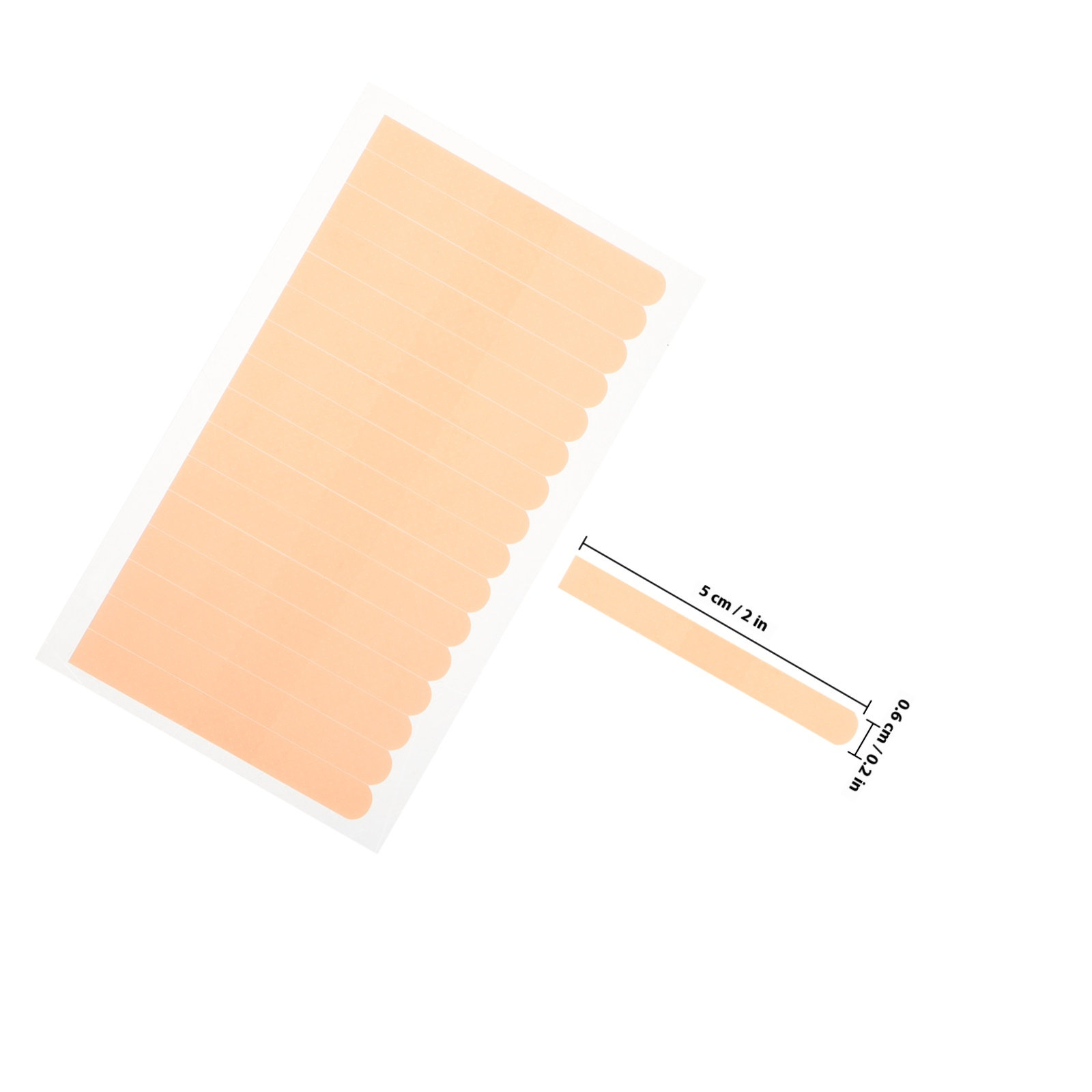 10 Sheets Eyelash Grafting Tap - Eyelash Extension Eyeliner ulasan dan harga