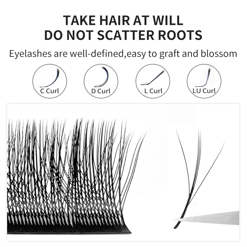 NATUHANA 3D W Shaped (2.0) Sof - Eyelash Extension Y Shape ulasan dan harga
