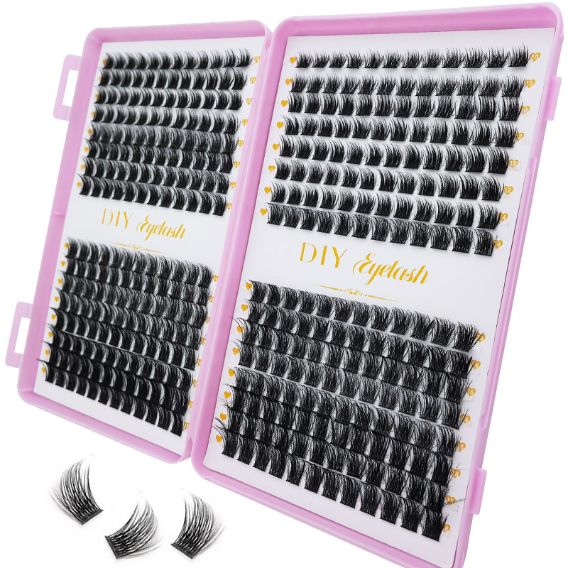 384PCS Eyelash Extension Book  - Eyelash Extension Home Service ulasan dan harga