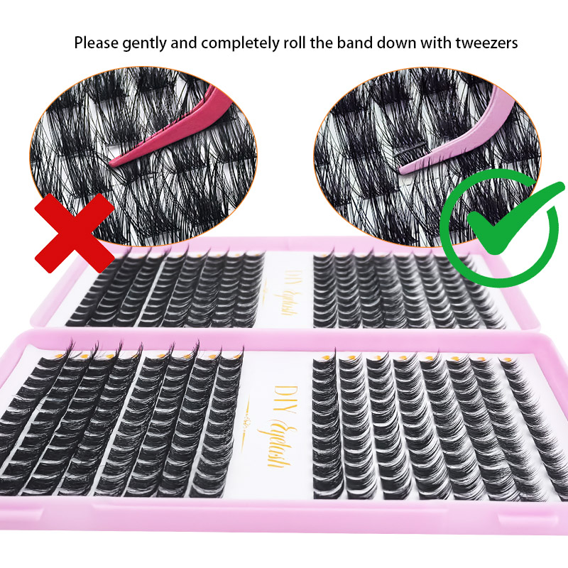 384PCS Eyelash Extension Book  - Eyelash Extension Home Service ulasan dan harga