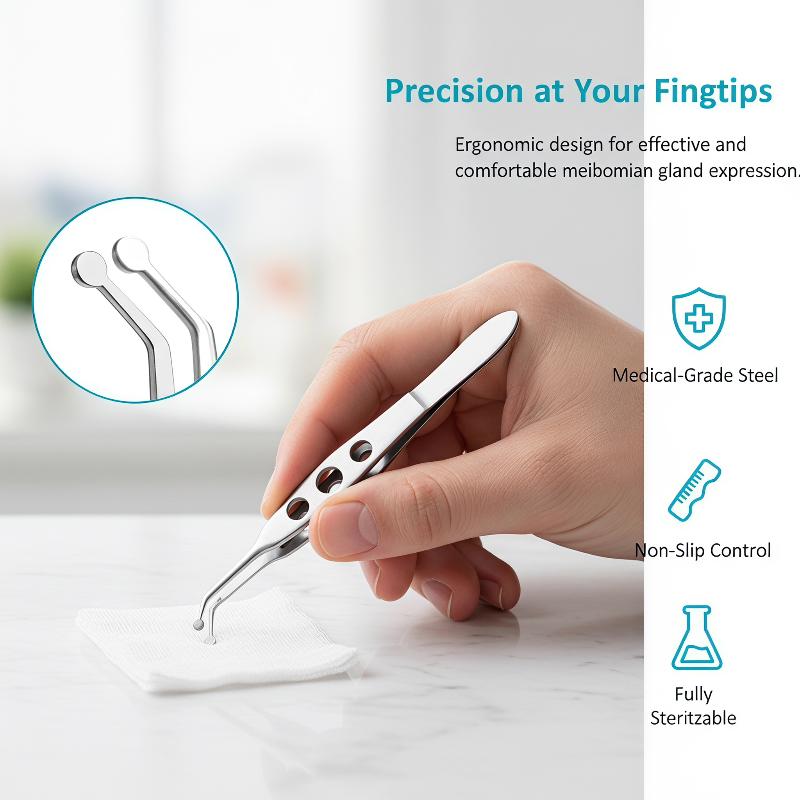 Eyelid Tweezers Eyelash Compre - Eyelash Extension Salon ulasan dan harga