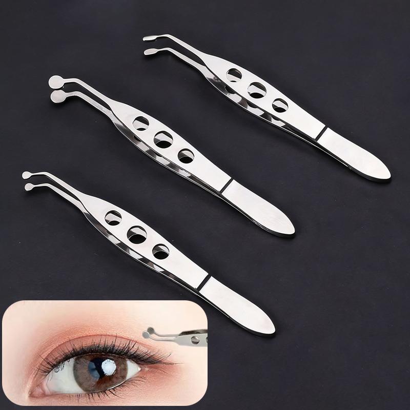 Eyelid Tweezers Eyelash Compre - Eyelash Extension Salon ulasan dan harga