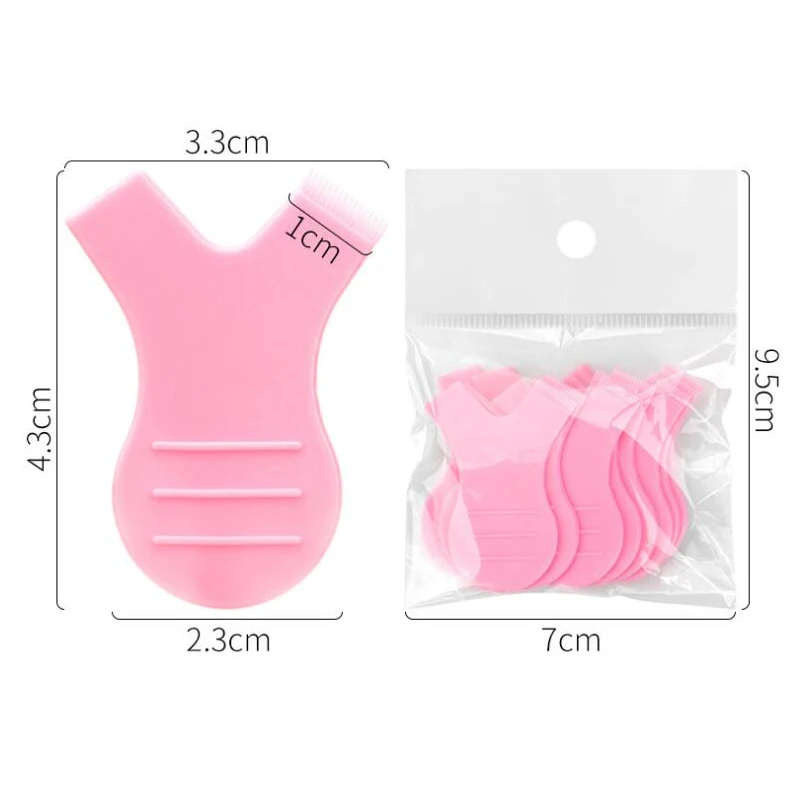 10pcs Eyelash Brushes Reuseabl - Eyelash Extension Y Shape ulasan dan harga