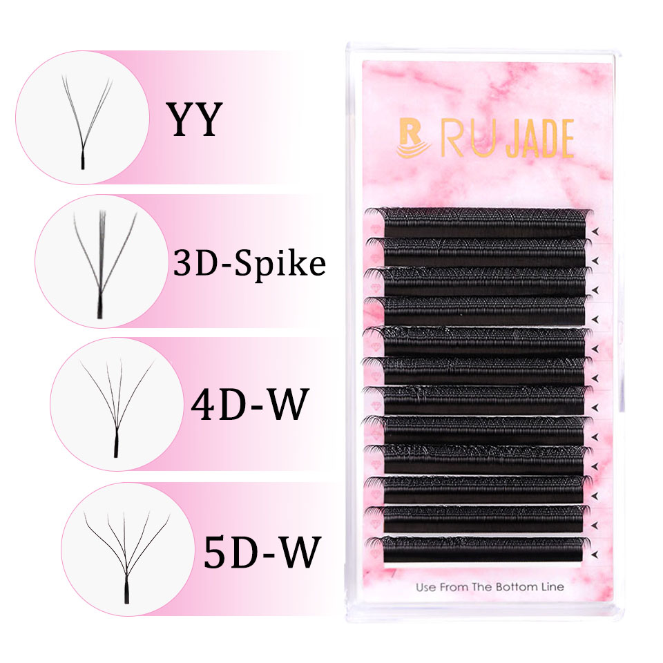 Rujade YY 3D 4D 5D W Shape Blo - Eyelash Extension Y Shape ulasan dan harga