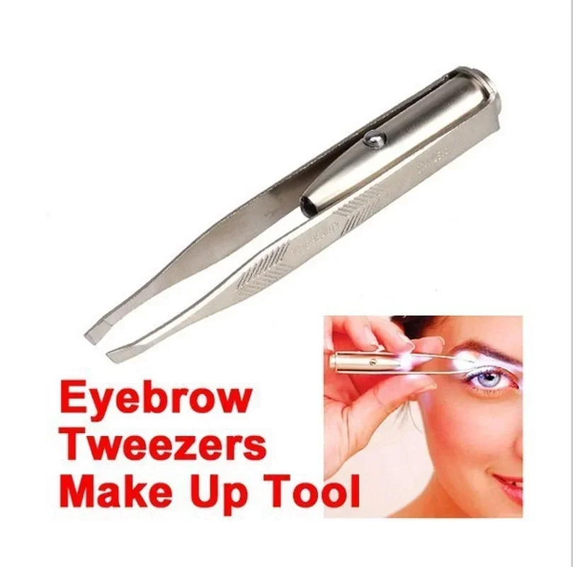 1/3Pcs Led Eyebrow Tweezers St - Eyelash Extension Led ulasan dan harga