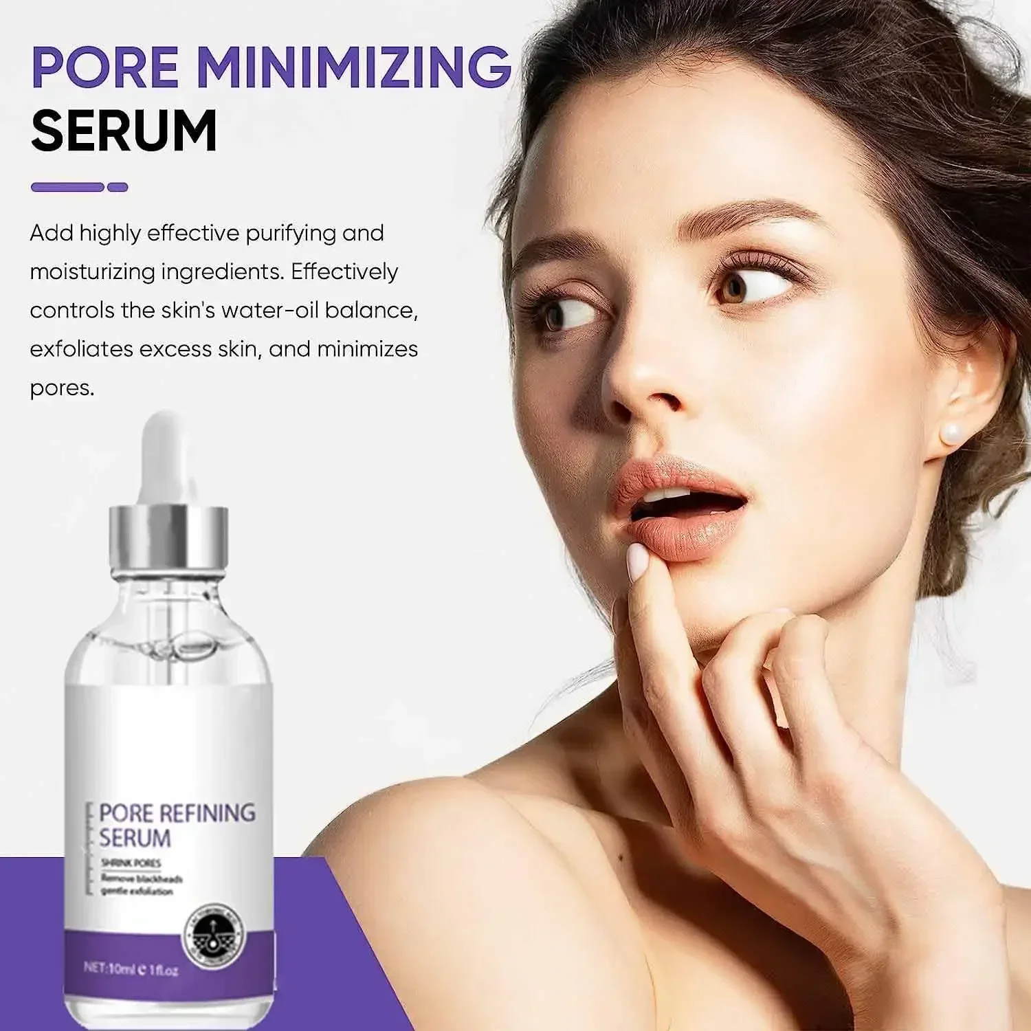 3nd Skin Texture | Pore Refini - The Ordinary Serum Hyaluronic Acid ulasan dan harga