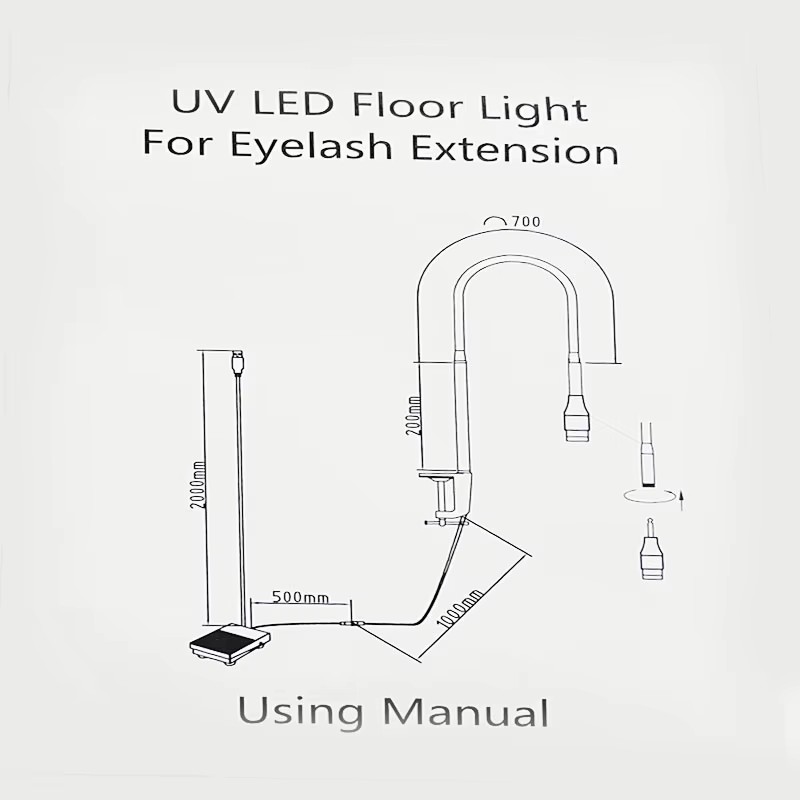 UV Lash Light UV Eyelash Glue  - Eyelash Extension Led ulasan dan harga