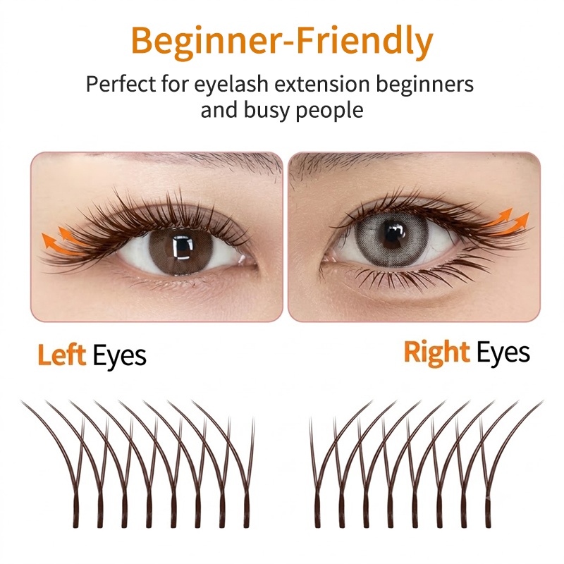 Winky Beauty Brown Fox Yy Lash - Eyelash Extension Y Shape ulasan dan harga
