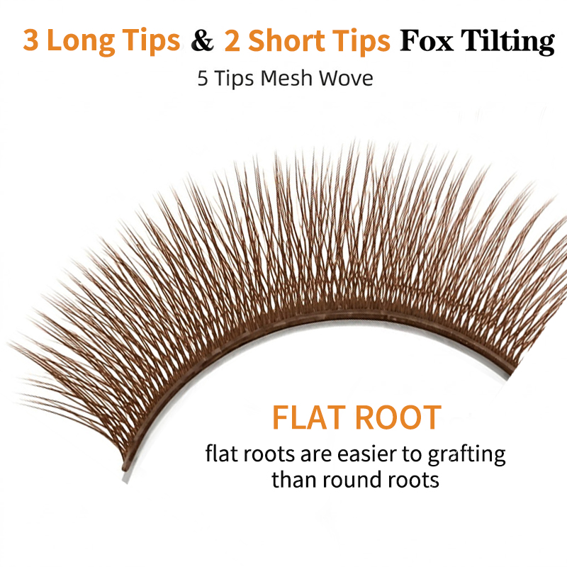 Winky Beauty Brown Fox Yy Lash - Eyelash Extension Y Shape ulasan dan harga