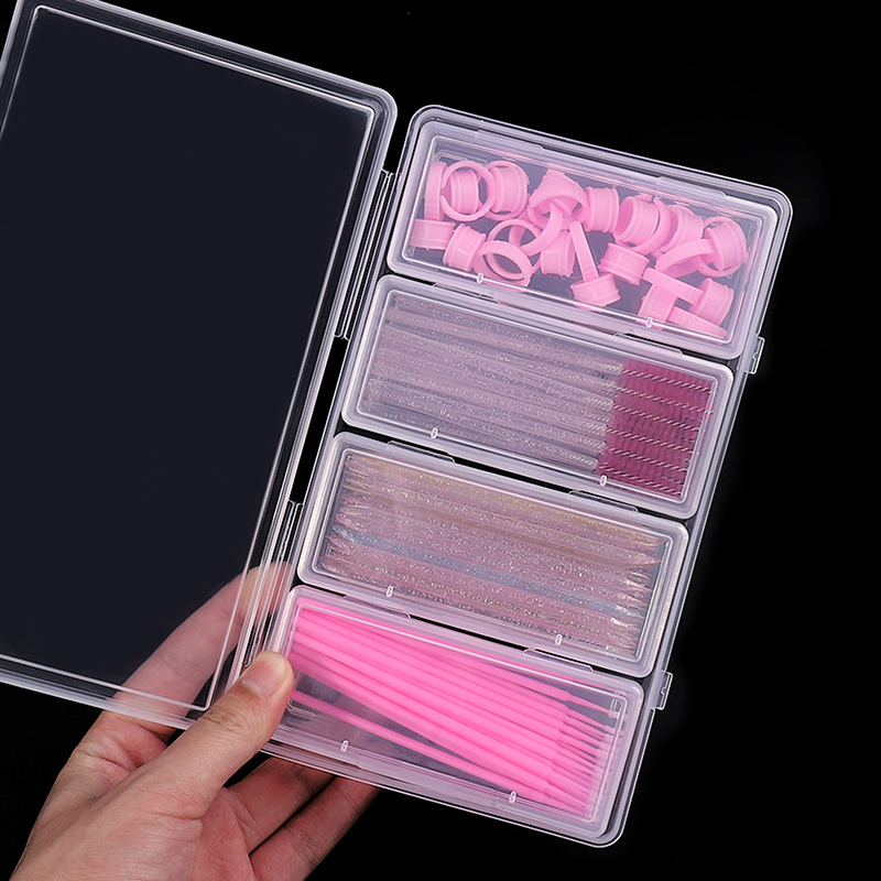4 Grid Independent Storage Box - Lash Tray Organizer ulasan dan harga