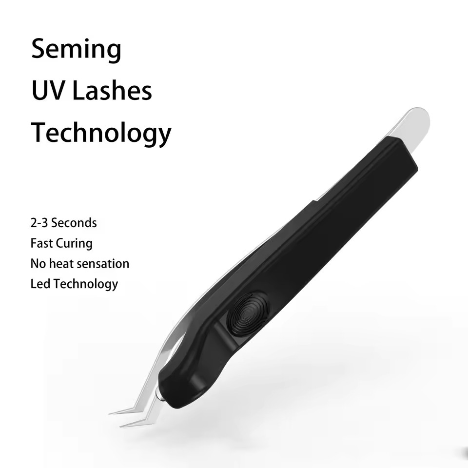 Ultraviolet UV Tweezers Eyelas - Eyelash Extension Led ulasan dan harga