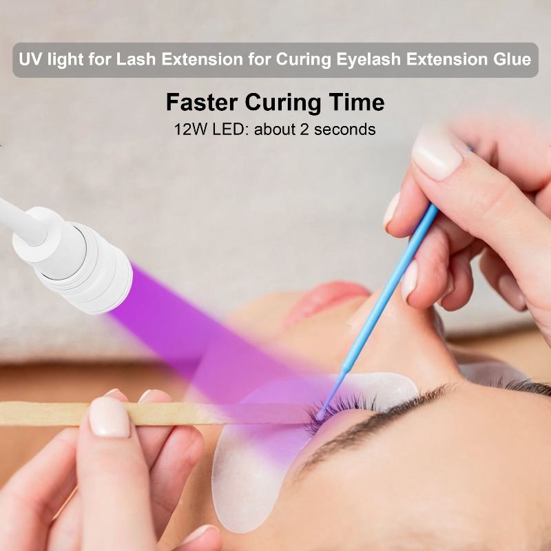 UV Eyelash Lamp Grafting Exten - Eyelash Extension Led ulasan dan harga