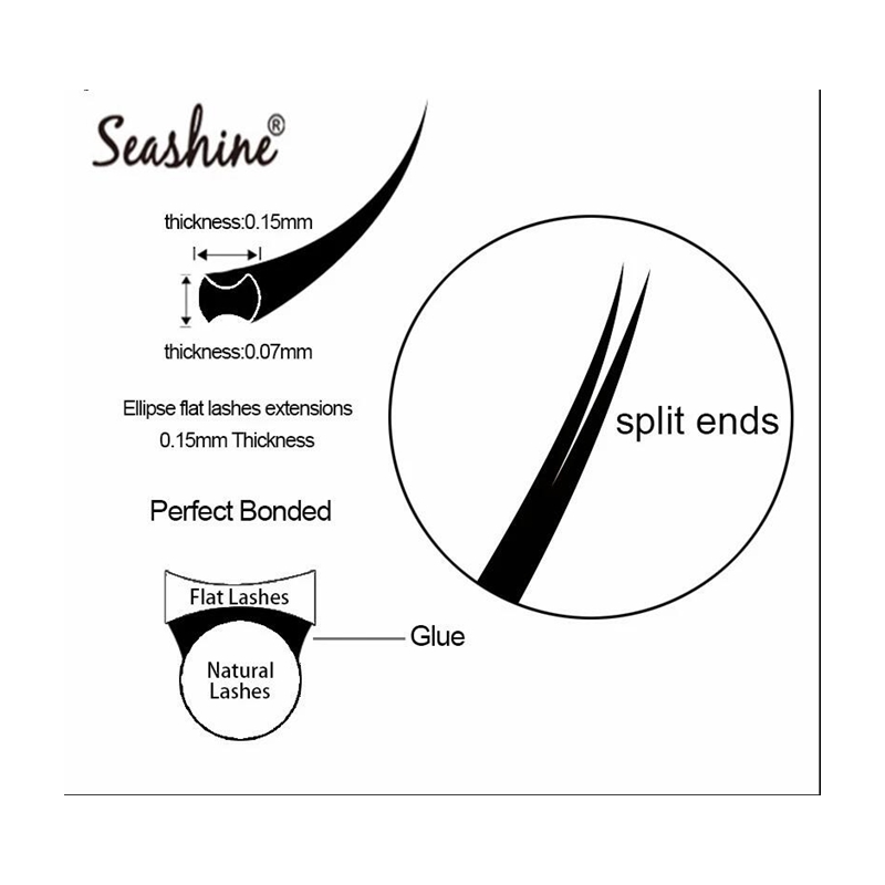 Seashine Ellipse Flat Lashes S - Lash Tray Organizer ulasan dan harga