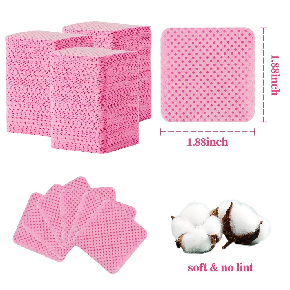 Lint Free Nail Wipes for Gel P - Eyelash Extension Remover ulasan dan harga