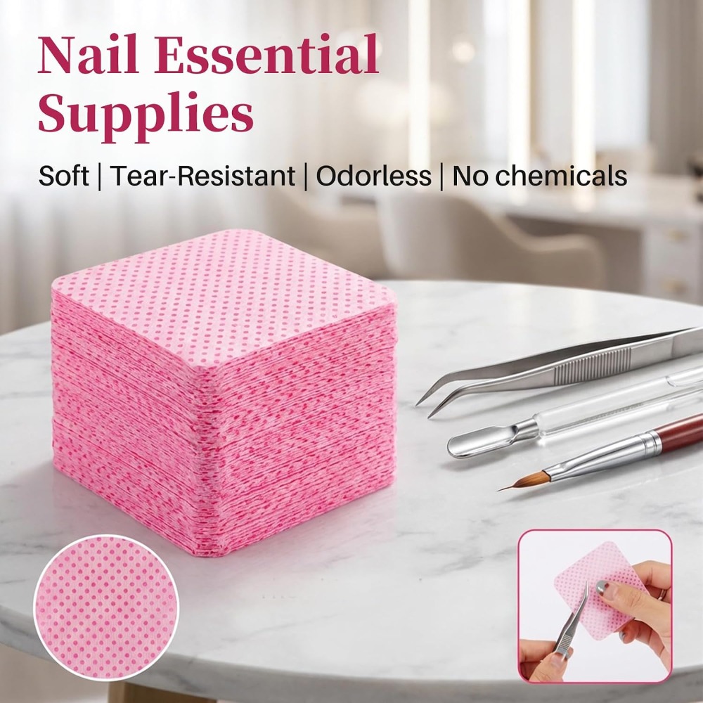 Lint Free Nail Wipes for Gel P - Eyelash Extension Remover ulasan dan harga