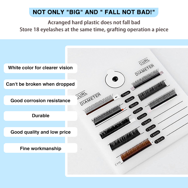 MASSA NEW Grafting Eyelash Tab - Lash Tray Organizer ulasan dan harga