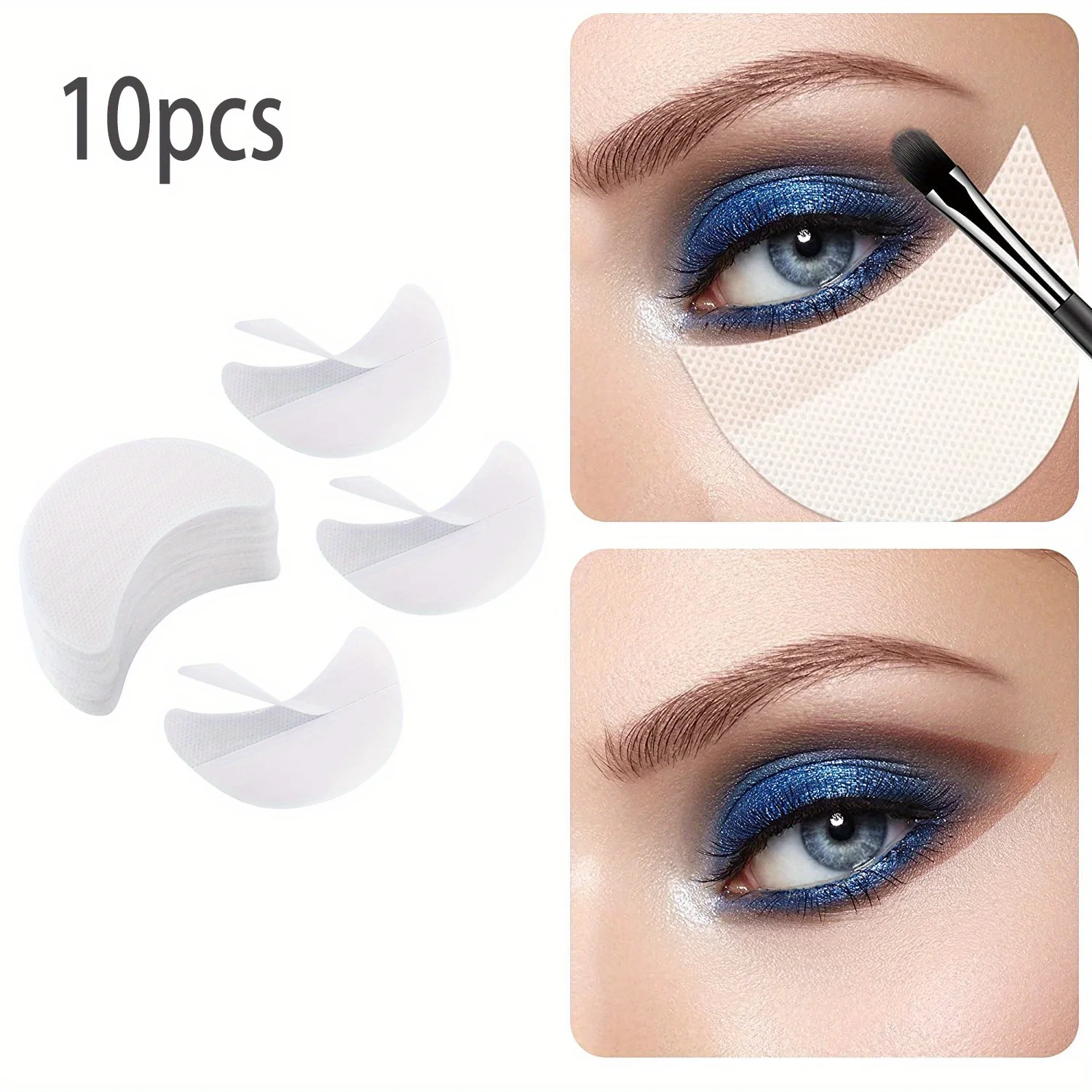 10/20Pc Eyeshadow Shields Gel  - Eyelash Extension Eyeliner ulasan dan harga