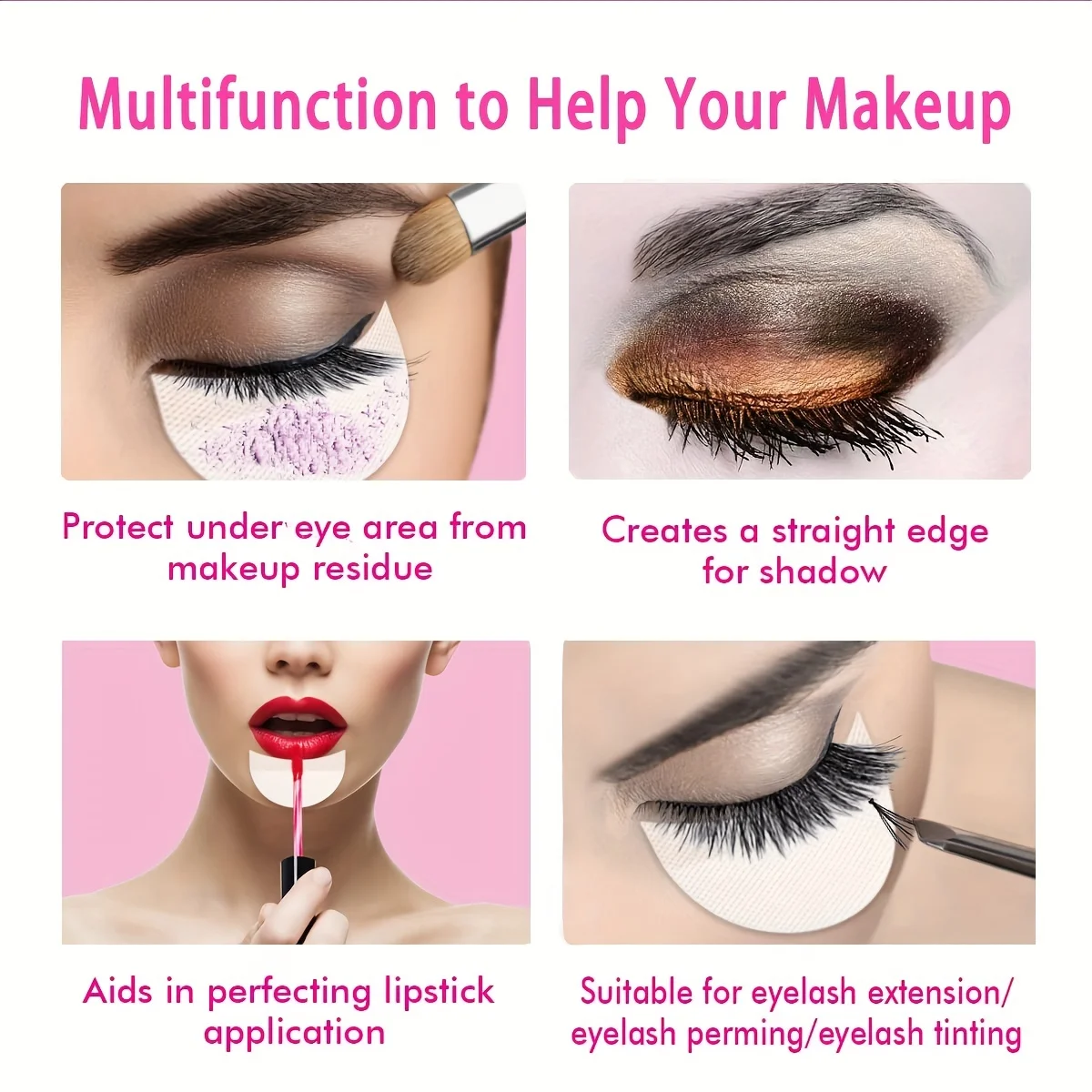 10/20Pc Eyeshadow Shields Gel  - Eyelash Extension Eyeliner ulasan dan harga