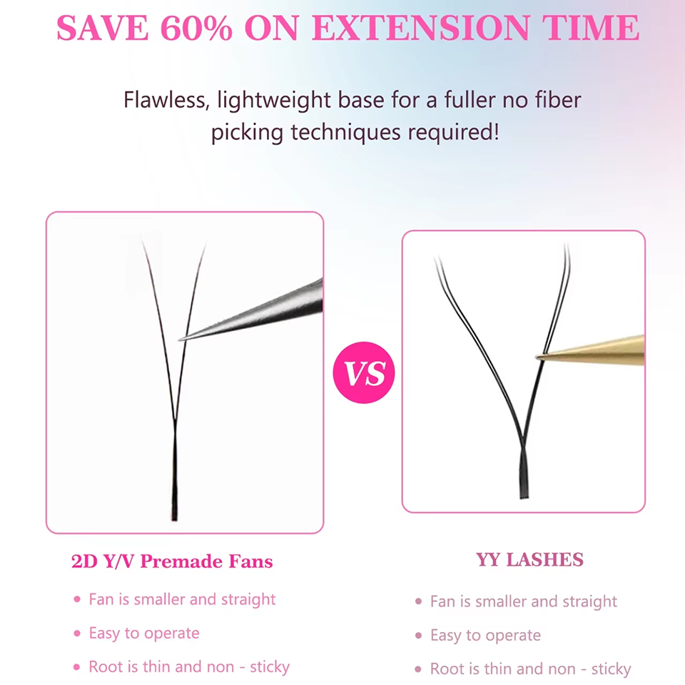 AGUUD YY Eyelash Extensions Ul - Eyelash Extension Y Shape ulasan dan harga