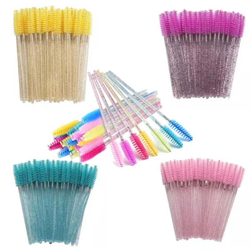 Wholesale 100PCS Mascara Spool - Eyelash Extension Salon ulasan dan harga