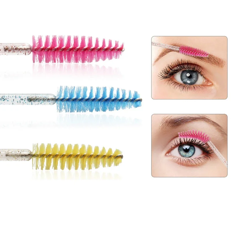 Wholesale 100PCS Mascara Spool - Eyelash Extension Salon ulasan dan harga
