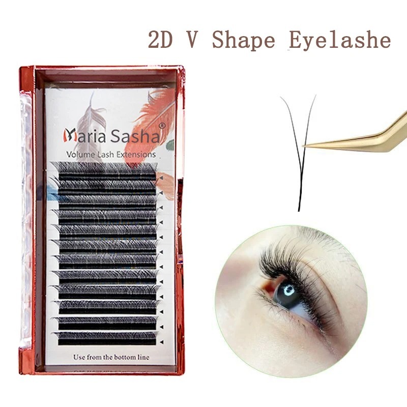 MARIA 2D Y Shape Eyelashes Han - Eyelash Extension Y Shape ulasan dan harga