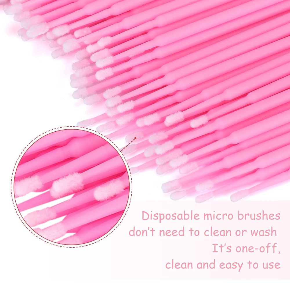 500PCS Disposable Micro Cotton - Eyelash Extension Remover ulasan dan harga