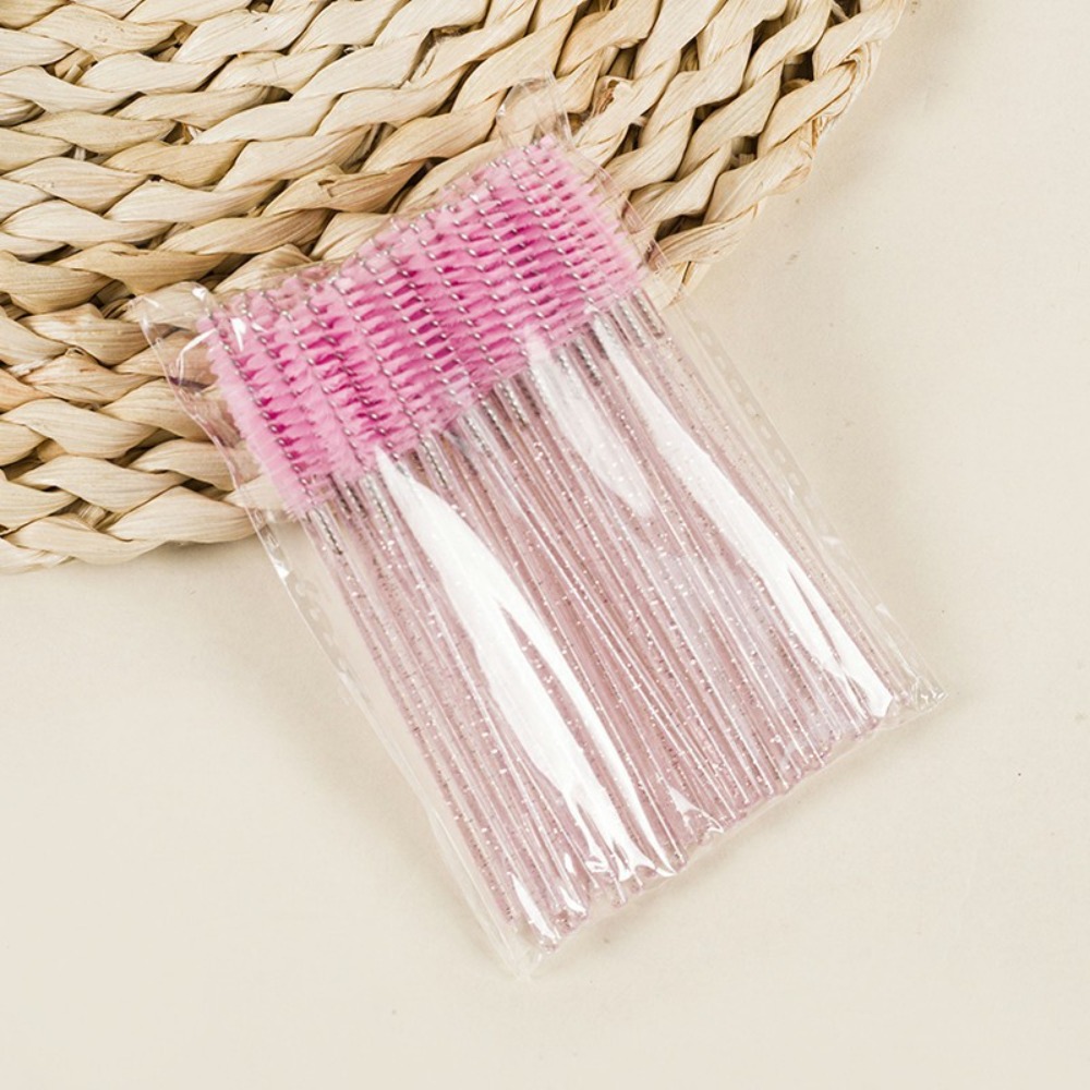 50-100PCS Crystal Eyelash Brus - Eyelash Extension Salon ulasan dan harga